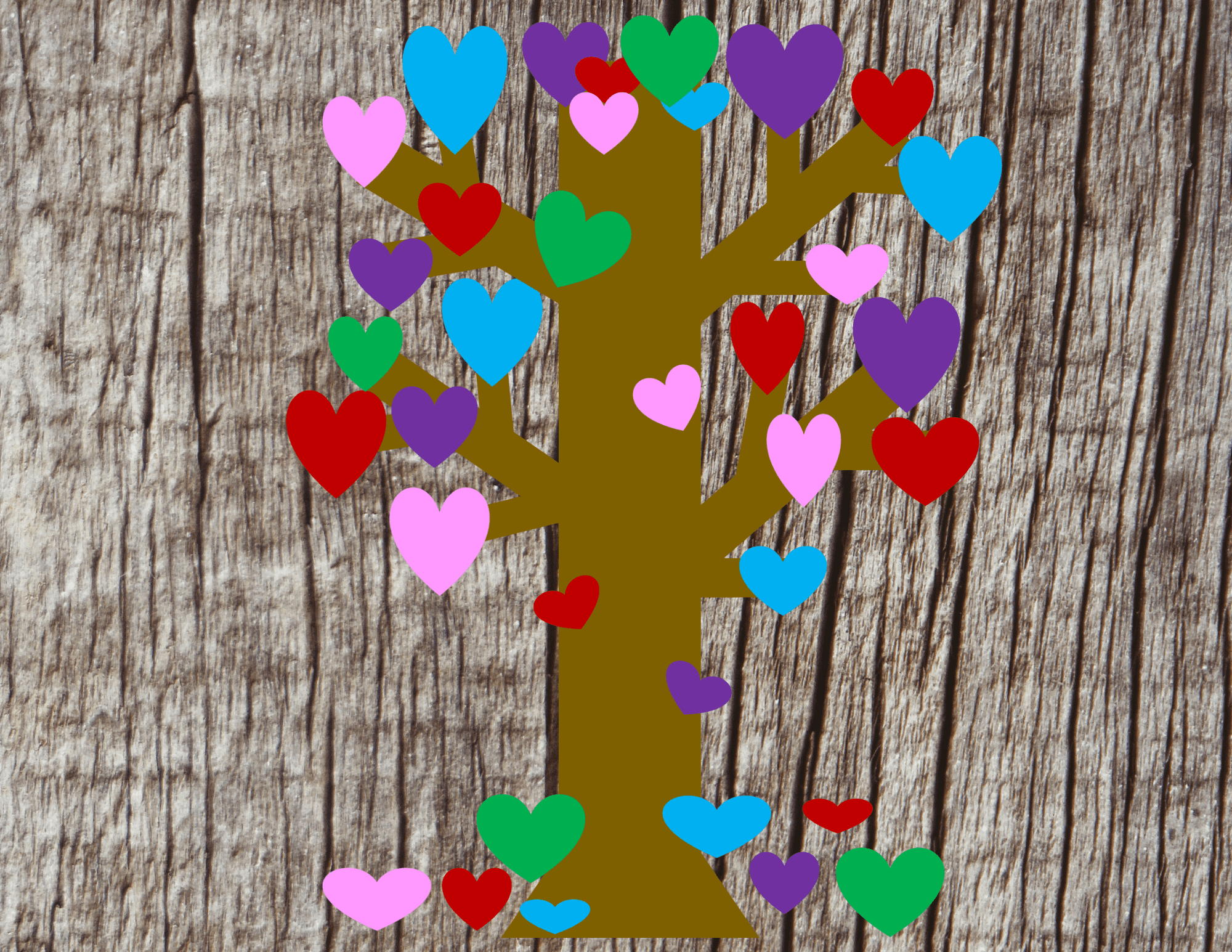 Heart Tree Paper Craft Instructions For KidsMollers Makes It Heart Tree Paper Craft Instructions For KidsMollers Makes It